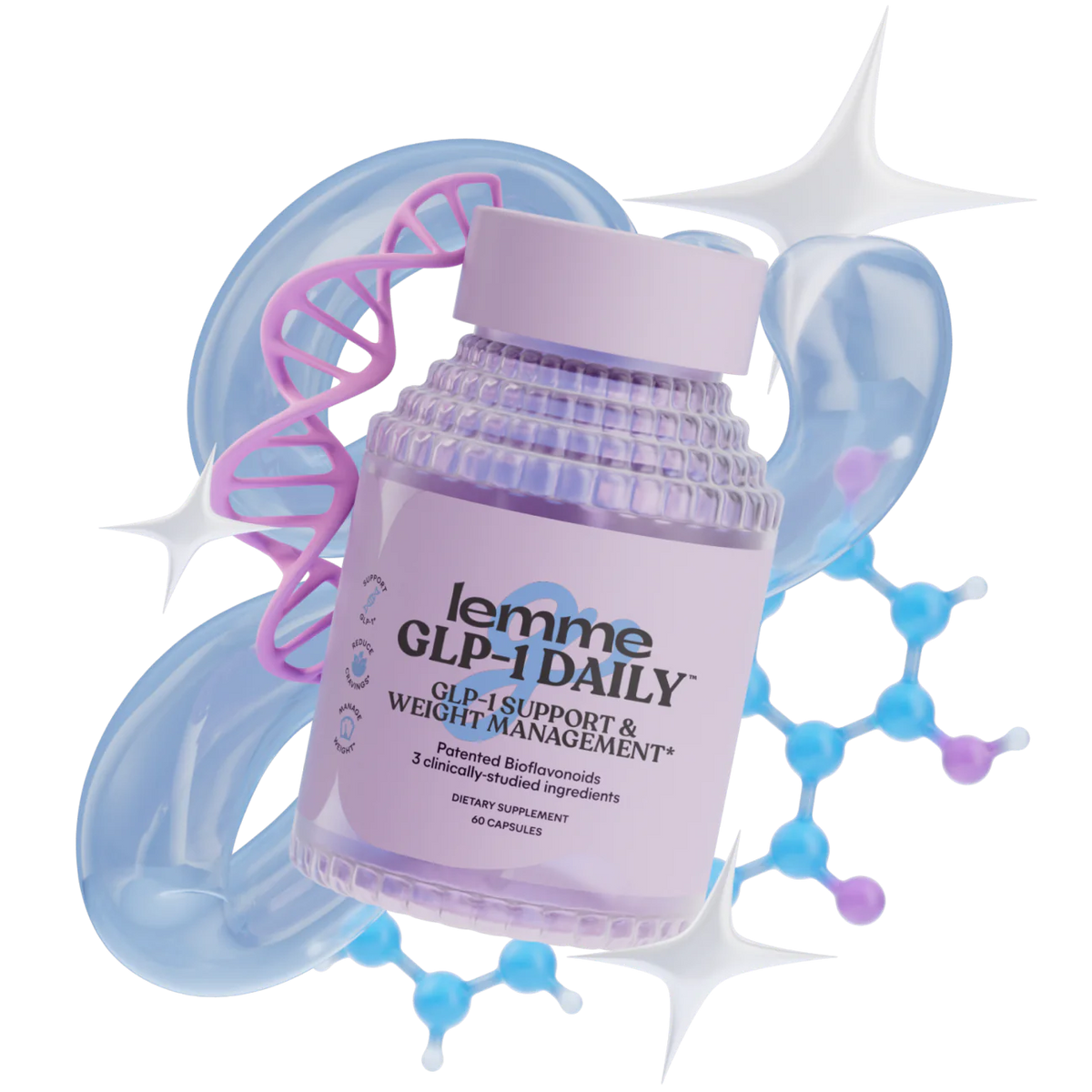LEMME GLP-1 Daily™ Capsules - A 1-bottle supply delivered each month ...